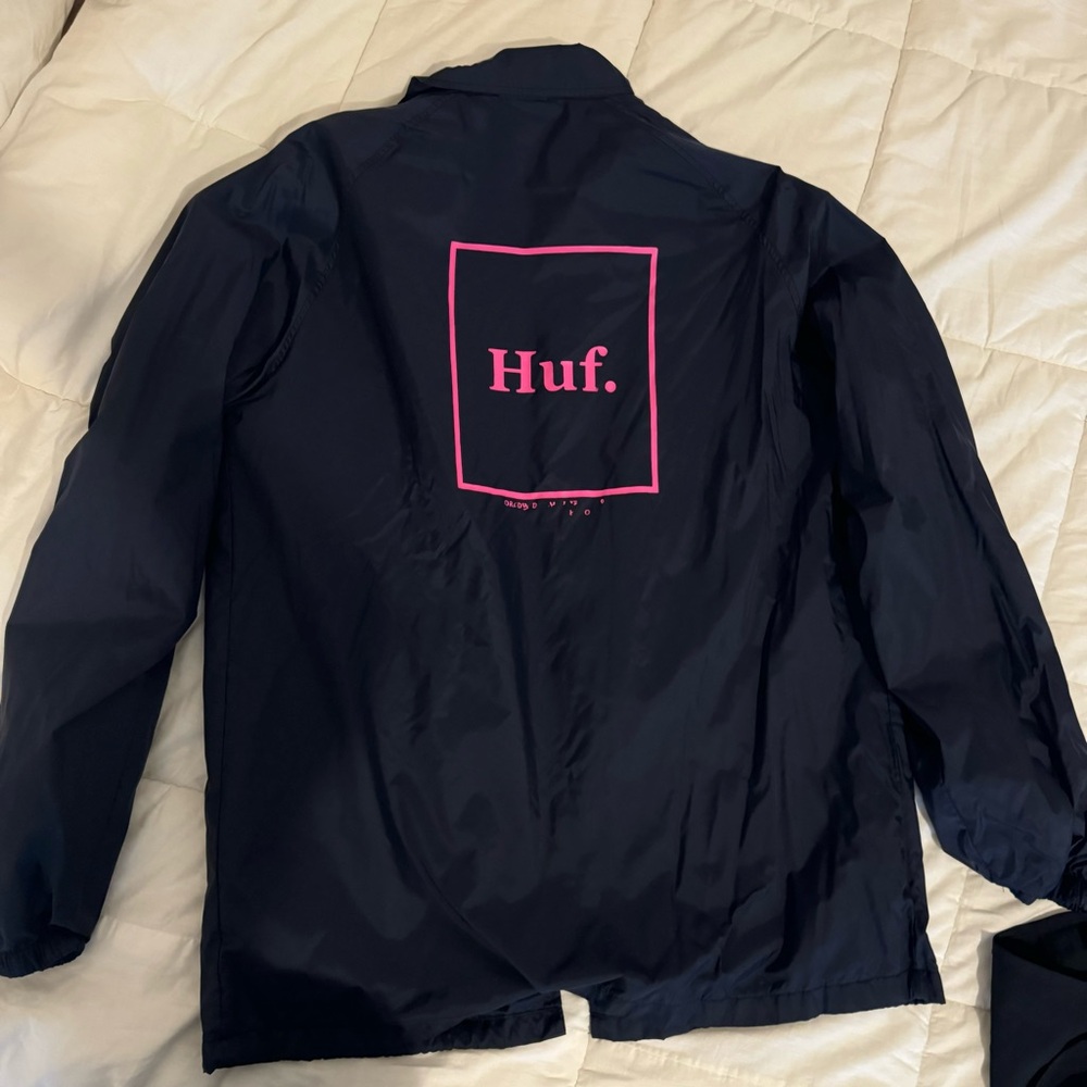 HUF windbreaker/collared jacket